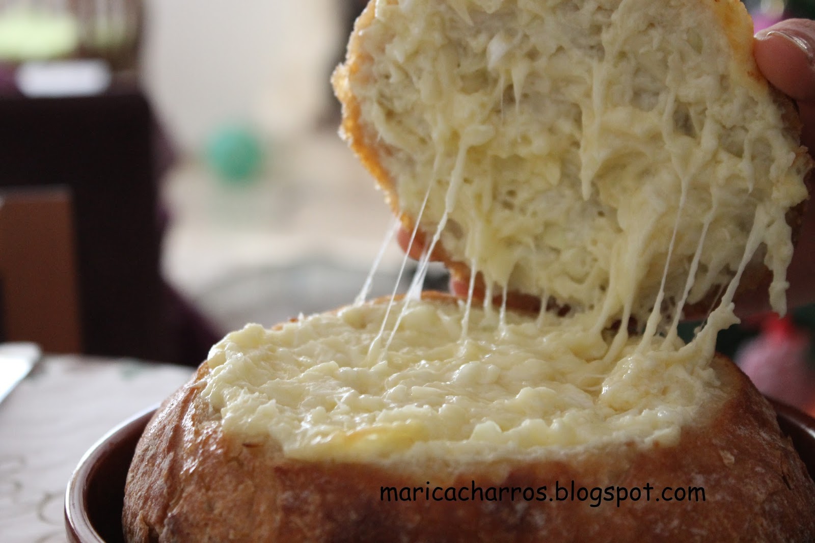 Fondue en pan payes Maricacharros