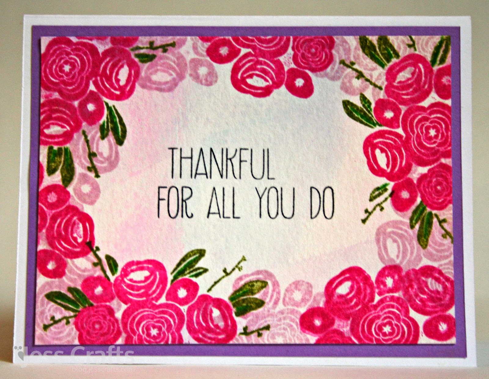 Jess Crafts Thankful Flowers