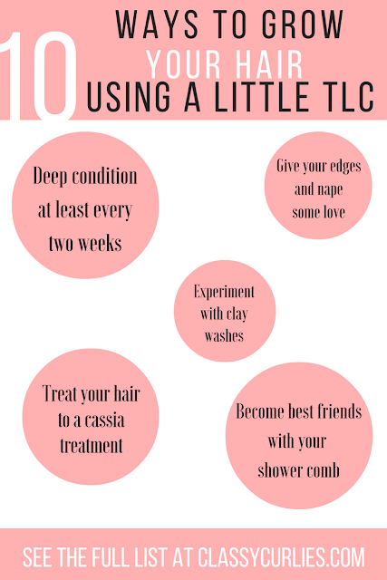10 ways to grow your hair - ClassyCurlies
