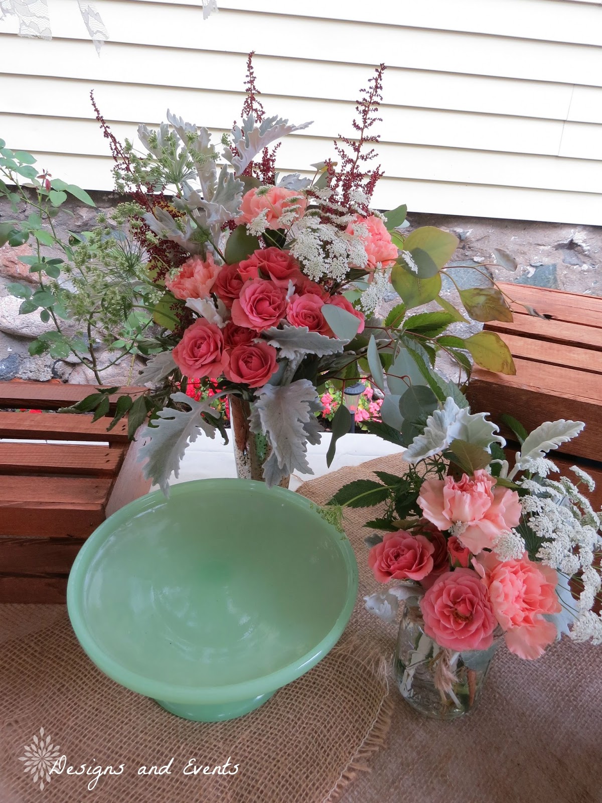 DesignsandEvents: Garden Themed Bridal Shower