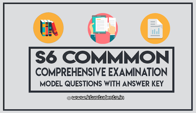 ktu Comprehensive Examination question with answers