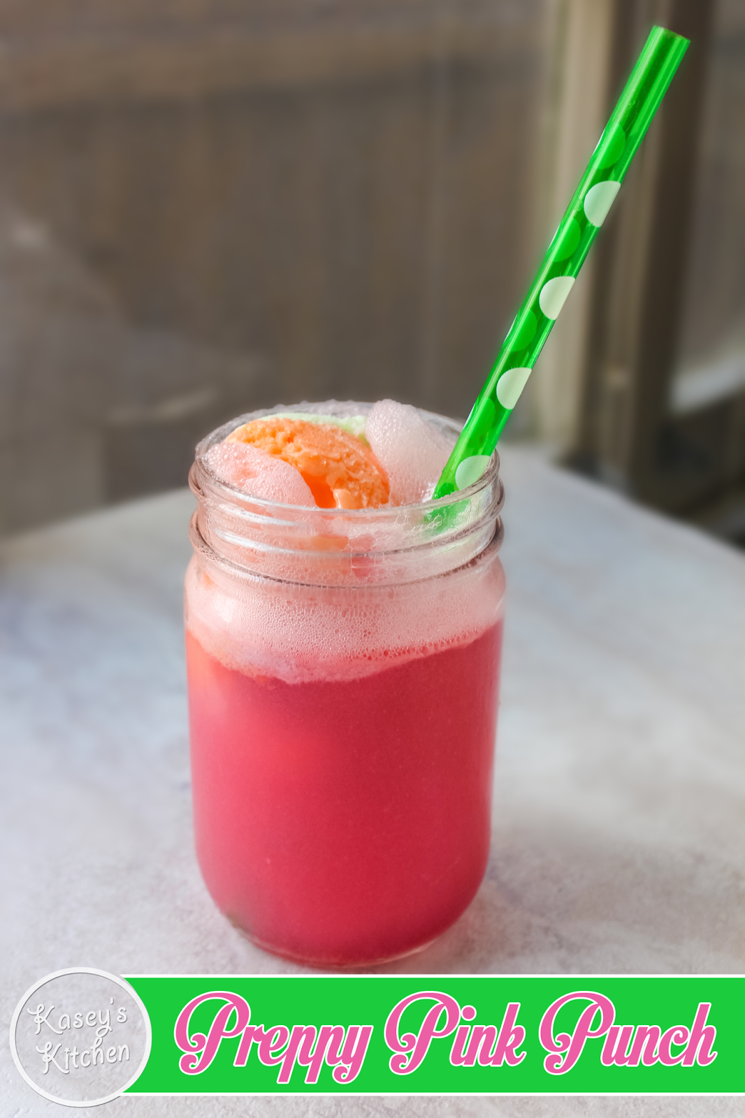 Kasey's Kitchen Preppy Pink Punch Recipe
