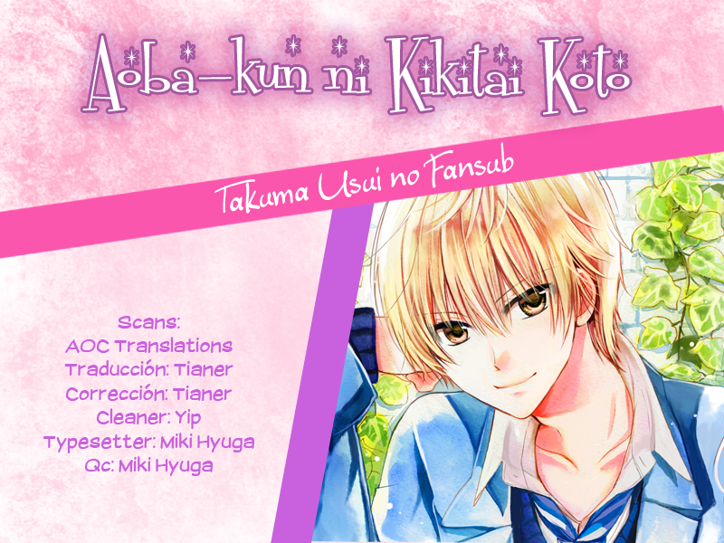 Aoba Kun Ni Kikitai Koto Scan Tome 3 Vf mangasshoujobrasil.blogspot.com