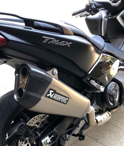 Yamaha TMAX Modifikasi Knalpot 2018