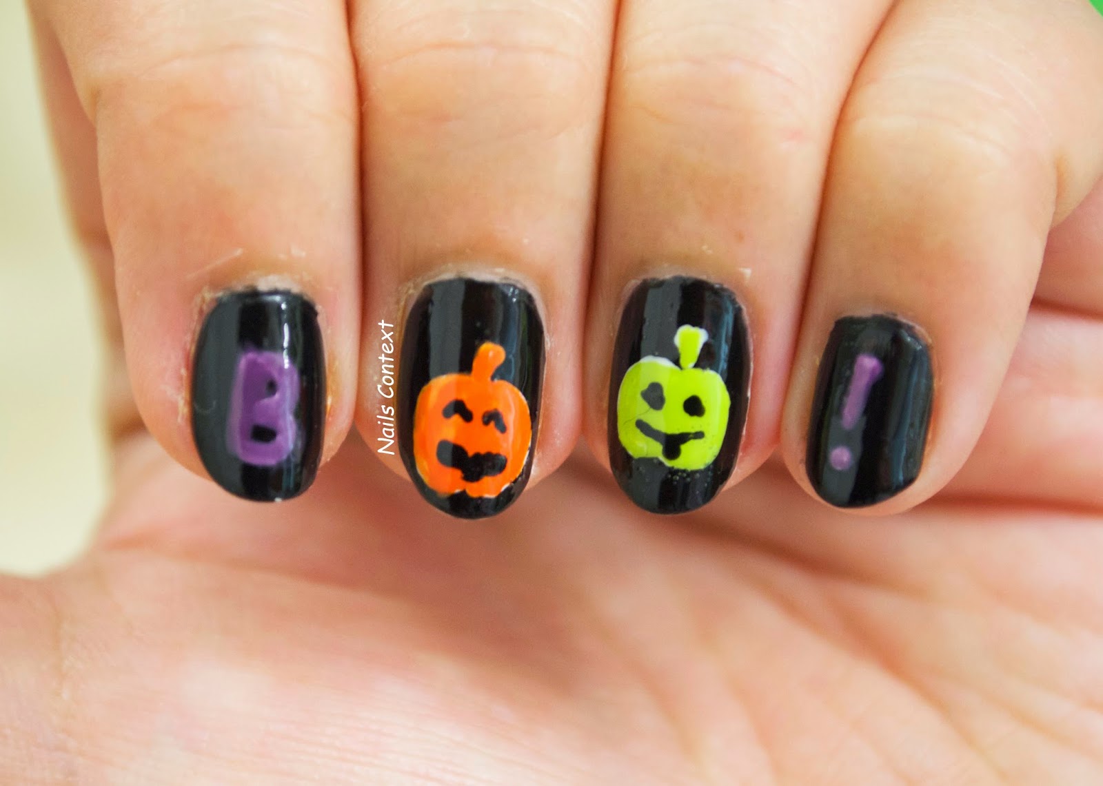 Nails Context: Halloween Series: BOO!