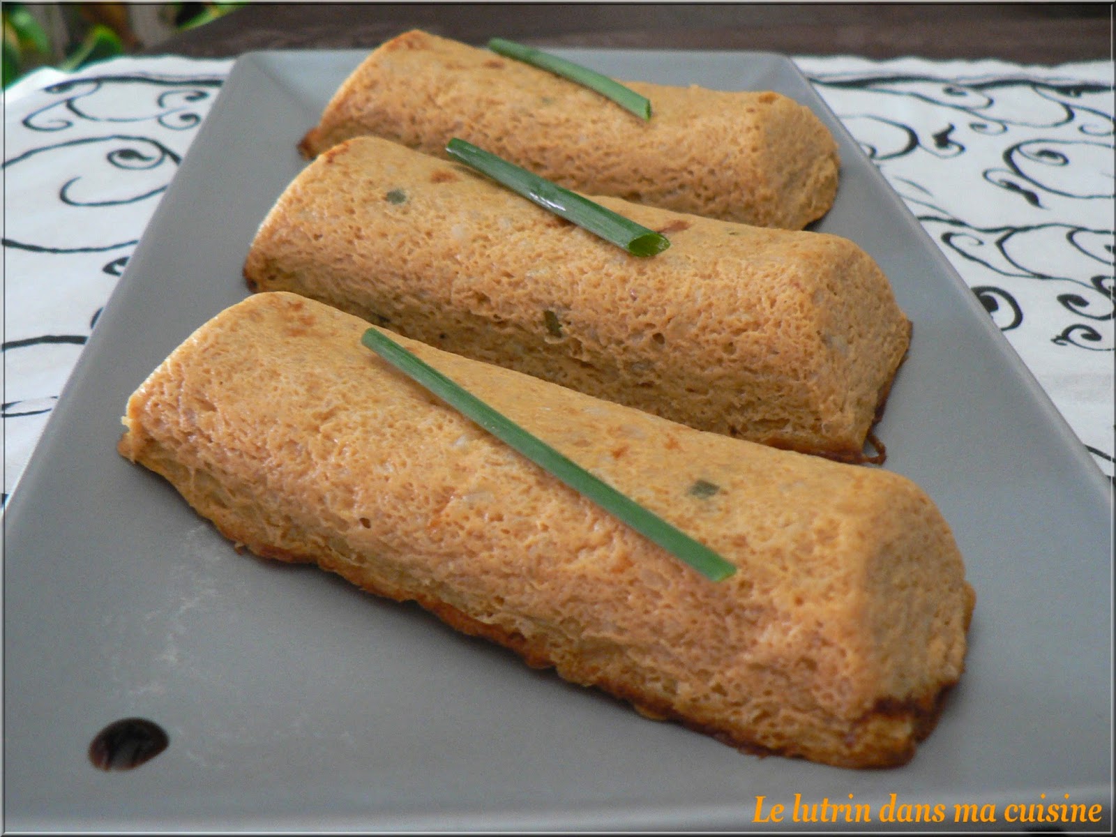 Le lutrin dans ma cuisine BUCHETTES DE CABILLAUD A LA BISQUE DE HOMARD