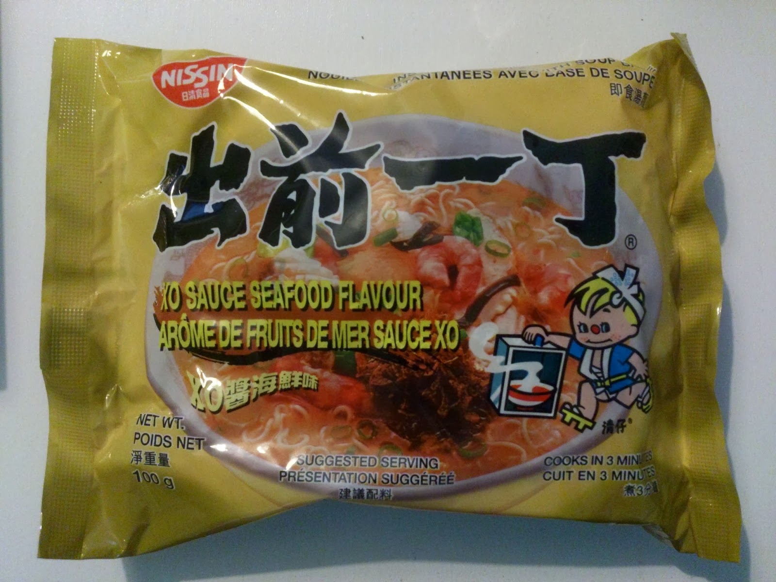 Cooking with Frog Ramen Review 10 Nissin Demae Ramen XO Seafood Flavour
