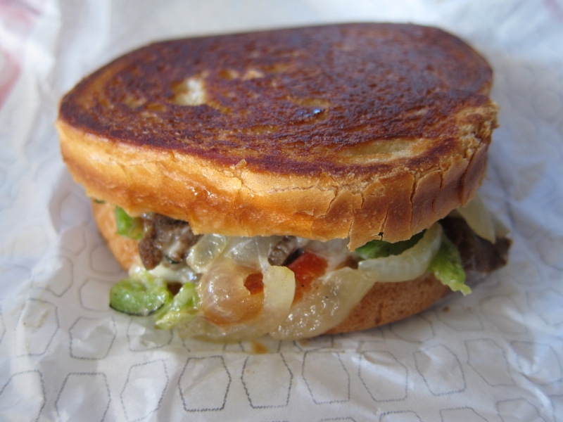 Review Jack in the Box Sourdough Cheesesteak Melt