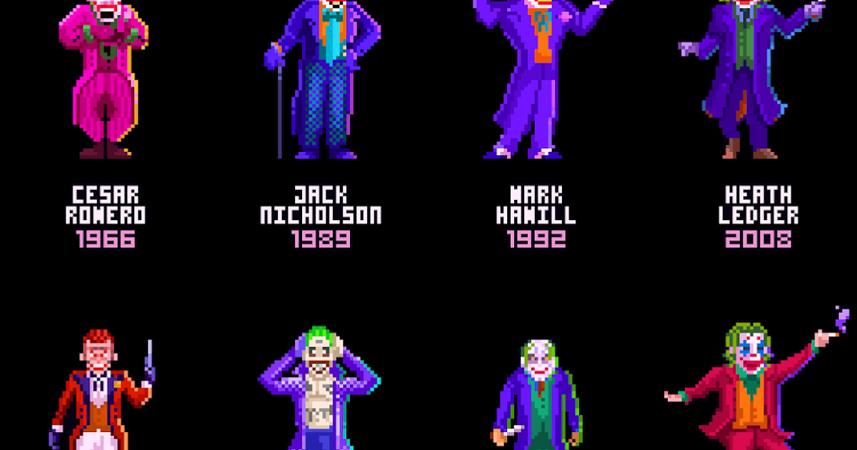 Evolution of Joker Phone wallpaper