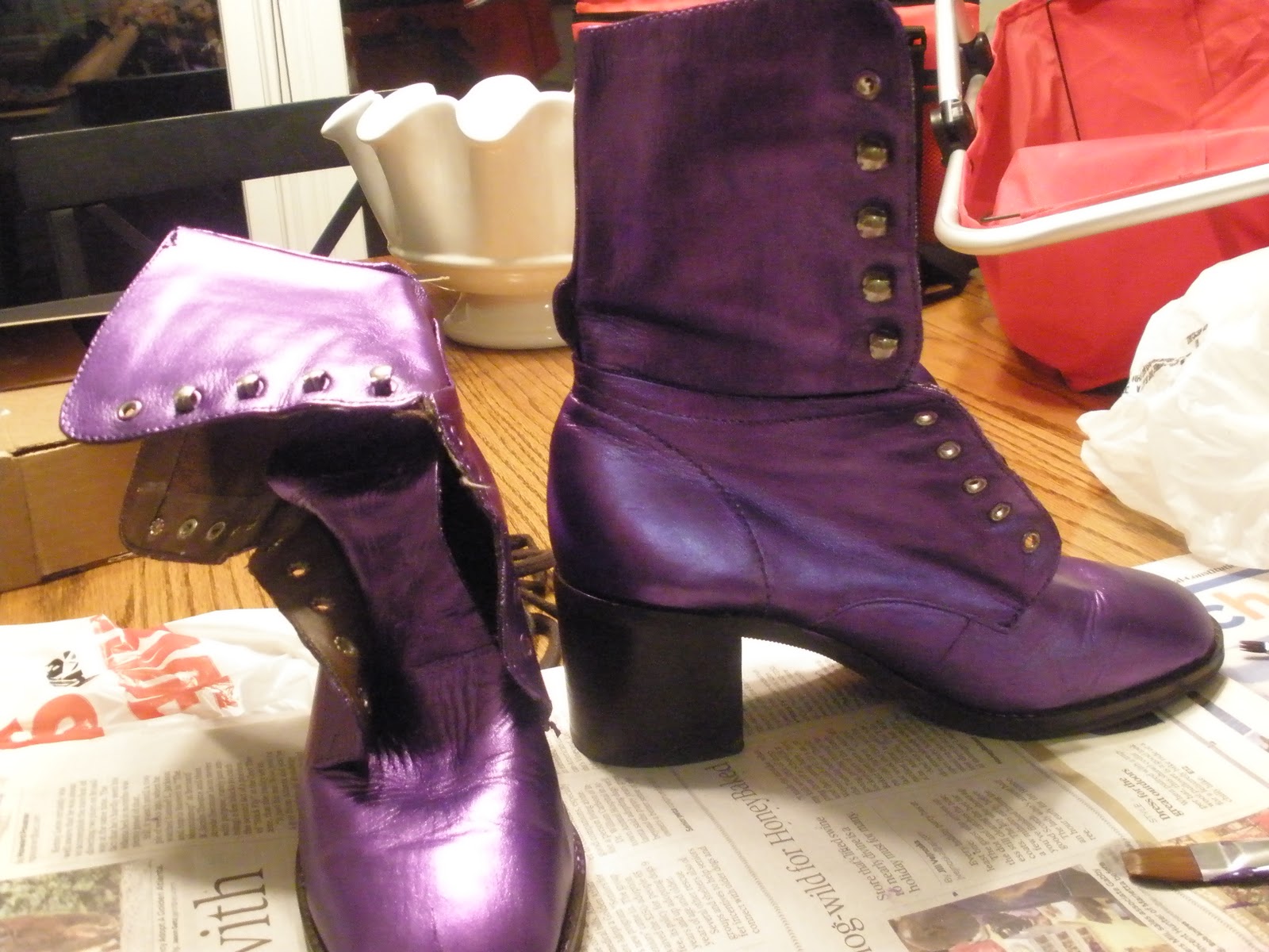 DIY: Victorian Space Boots