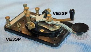 VE3SP Lionel Morse Code J-38 - VA3AGV VE3SP Amateur Radio Toronto Canada
