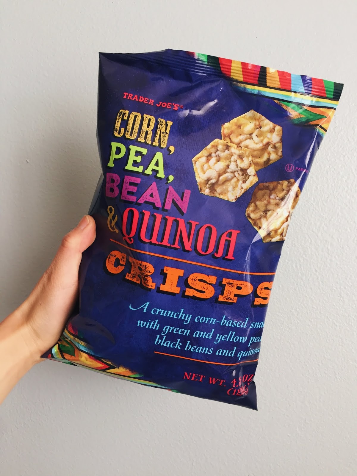 Trader Joe's Corn, Pea, Bean & Quinoa Crisps