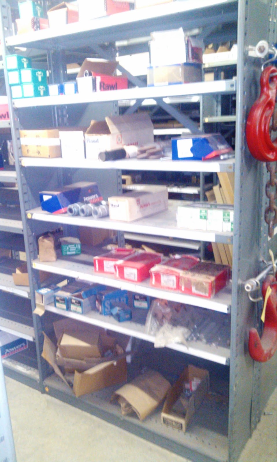 Gale's Industrial Supply Storage Solutions Steel Shelving Used for