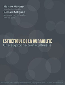 Esthetique de la durabilite