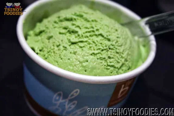 green tea gelato