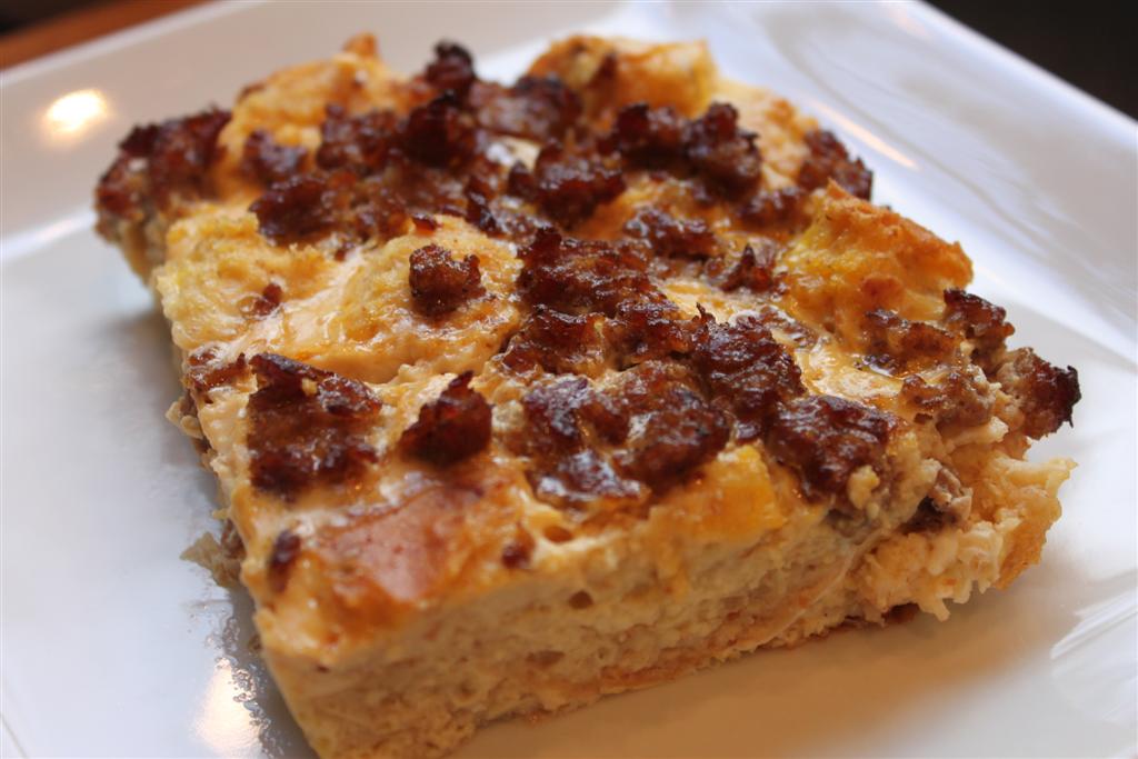 Kelly's Healthified Kitchen Sausage Breakfast Casserole Recipe