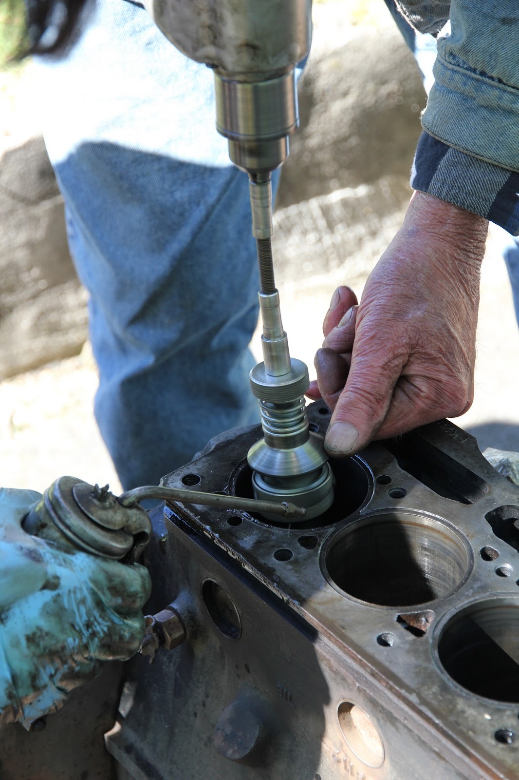 Adventures in Restoring a 1968 Triumph Spitfire Part 8 Cylinder Honing