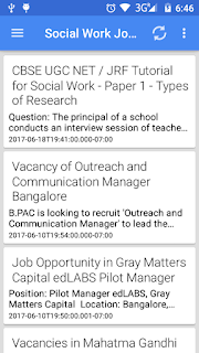 New Social Work Jobs App 
