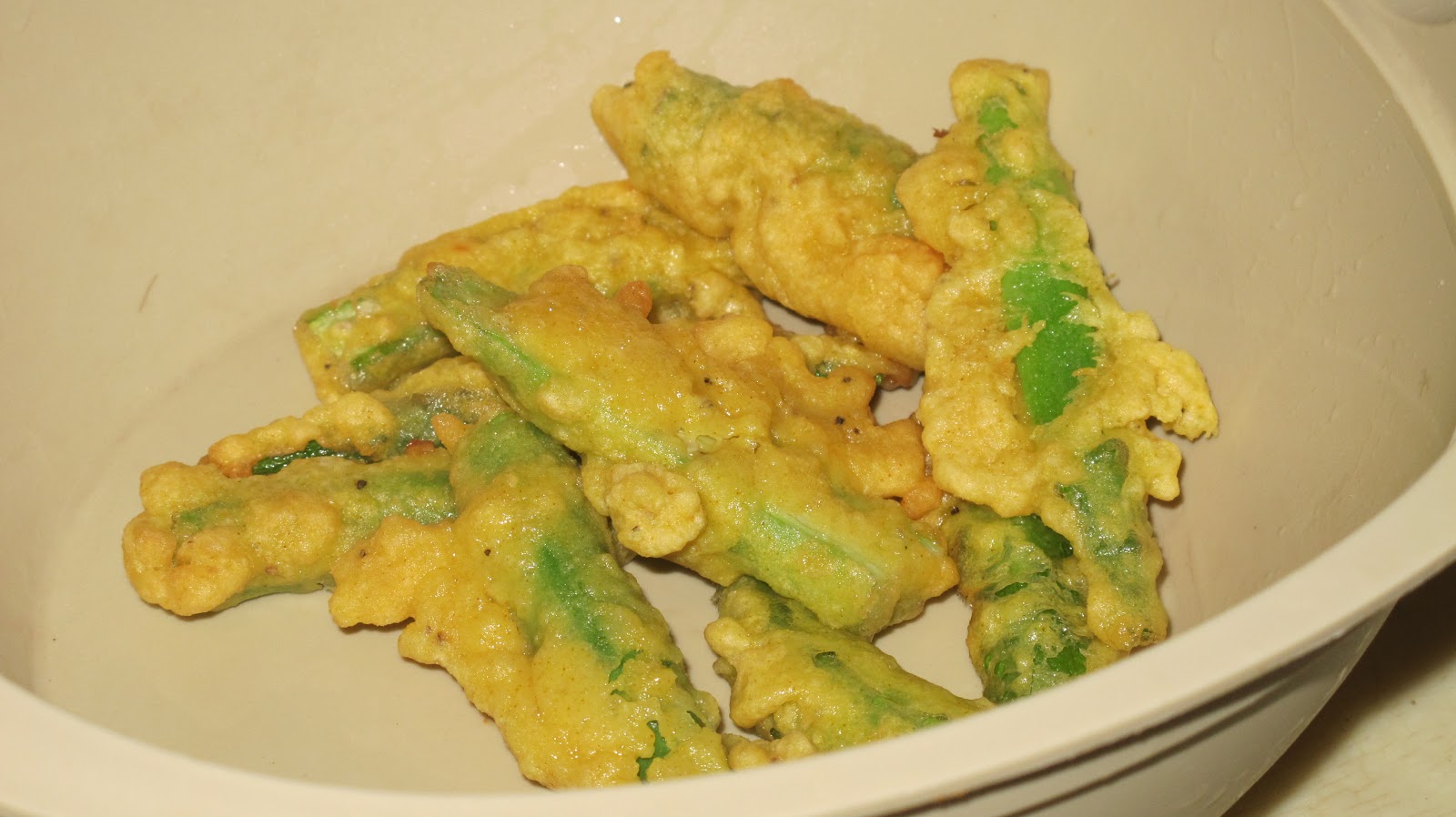 Shortcut Okra Tempura
