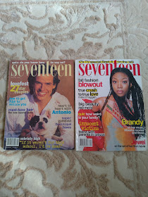 My Seventeen mags from 90s