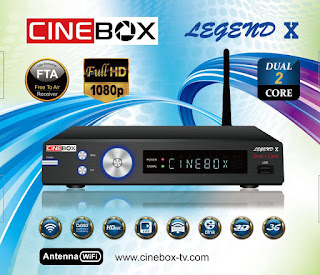 cinebox - CINEBOX ATUALIZAÇÃO INCLUIDO SKS 53W CINEBOX%2BLEGEND%2BX