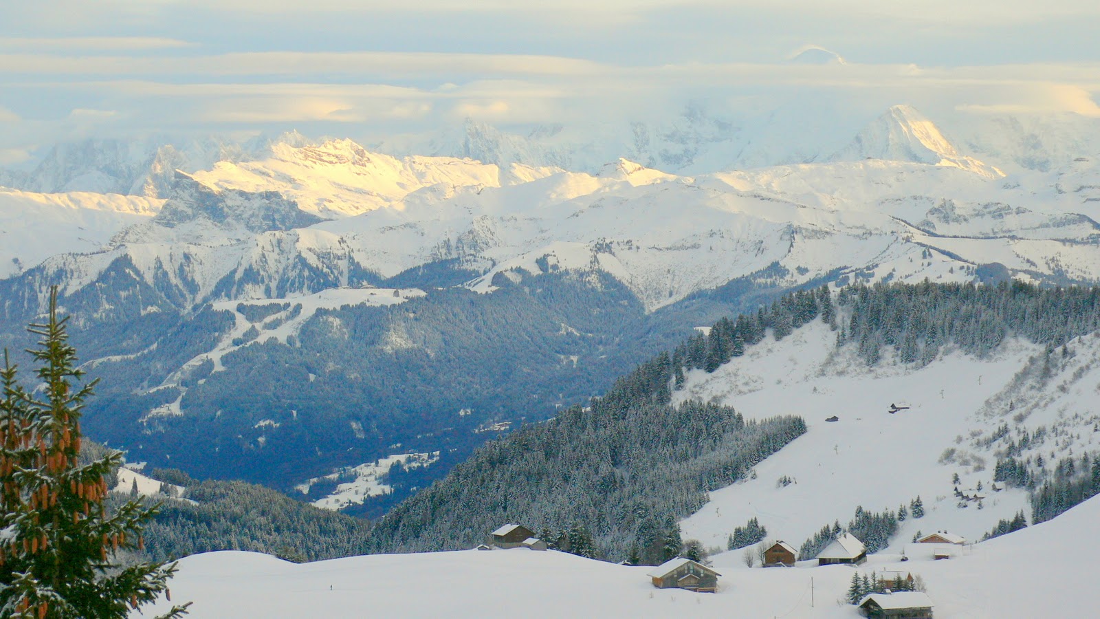 Histoires de Voir: Neige en Haute-Savoie (Janvier 2012)