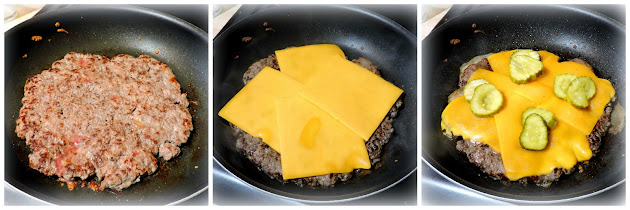 Quesadilla Cheese Burgers