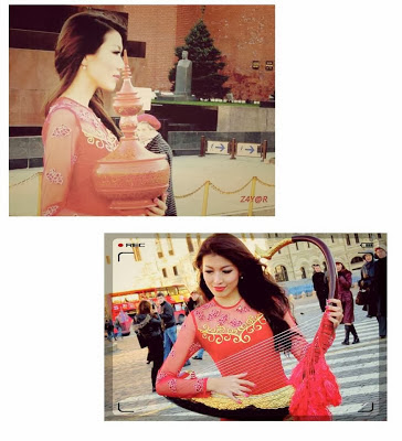 Moe Set Wine - Myanmar Model Girls