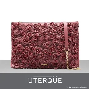 Queen Letizia Style UTERQUE Clutch Bag