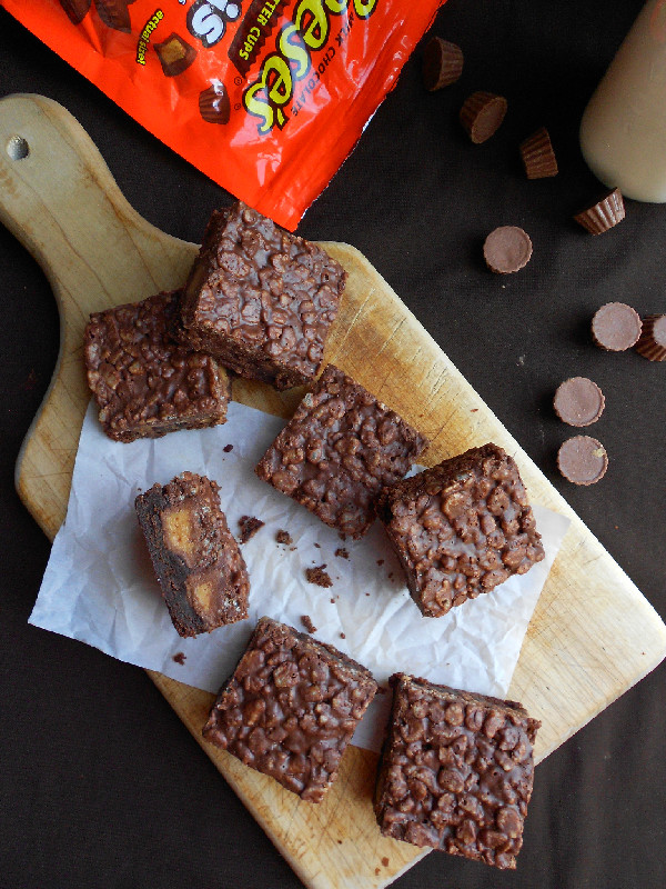 Peanut Butter Cup Crack Brownies Confessions of a Confectionista