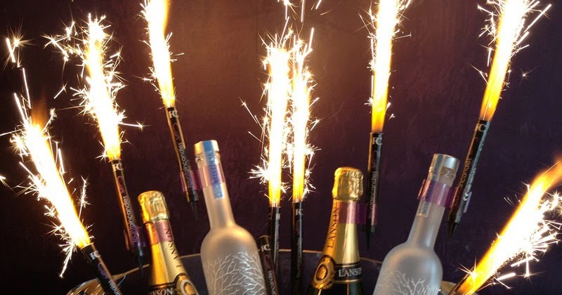 champagne sparklers