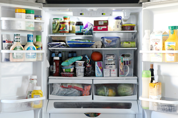 Inside our Fridge and Favorite things to Organize Fridge - Nesting