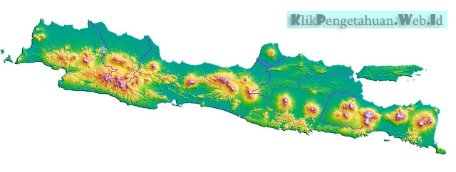 Peta Buta Pulau Jawa Ukuran Besar Berbagai Ukuran