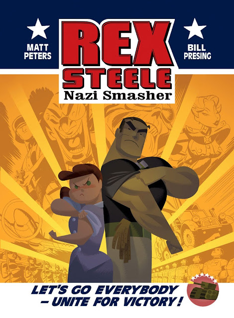 “Rex Steele: Nazi Smasher” presentació del còmic