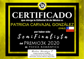 SEMIFINALISTA PREMIO 3K 2020