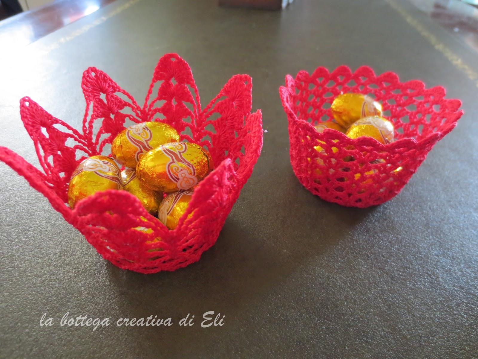 la bottega creativa di Eli: CESTINI SEGNAPOSTI PASQUALI