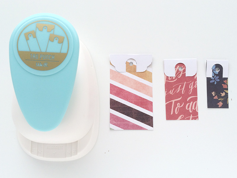 Aly Dosdall tag punch mini album