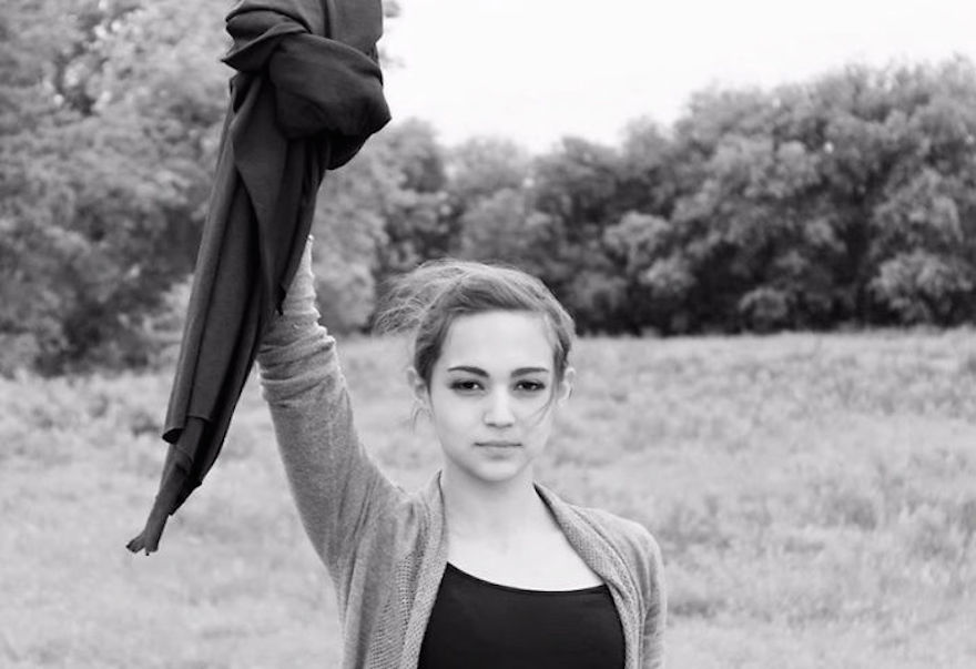 Iranian Women Are Posting Pics With Their Hair Flying Free In Protest Of Strict Hijab Laws