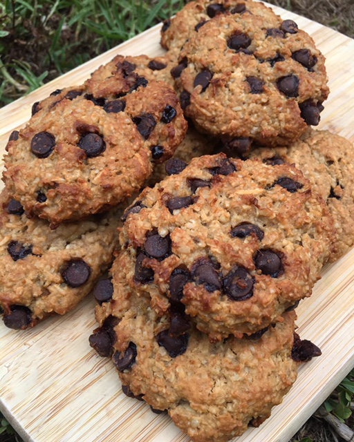 Healthy protein oat cookies