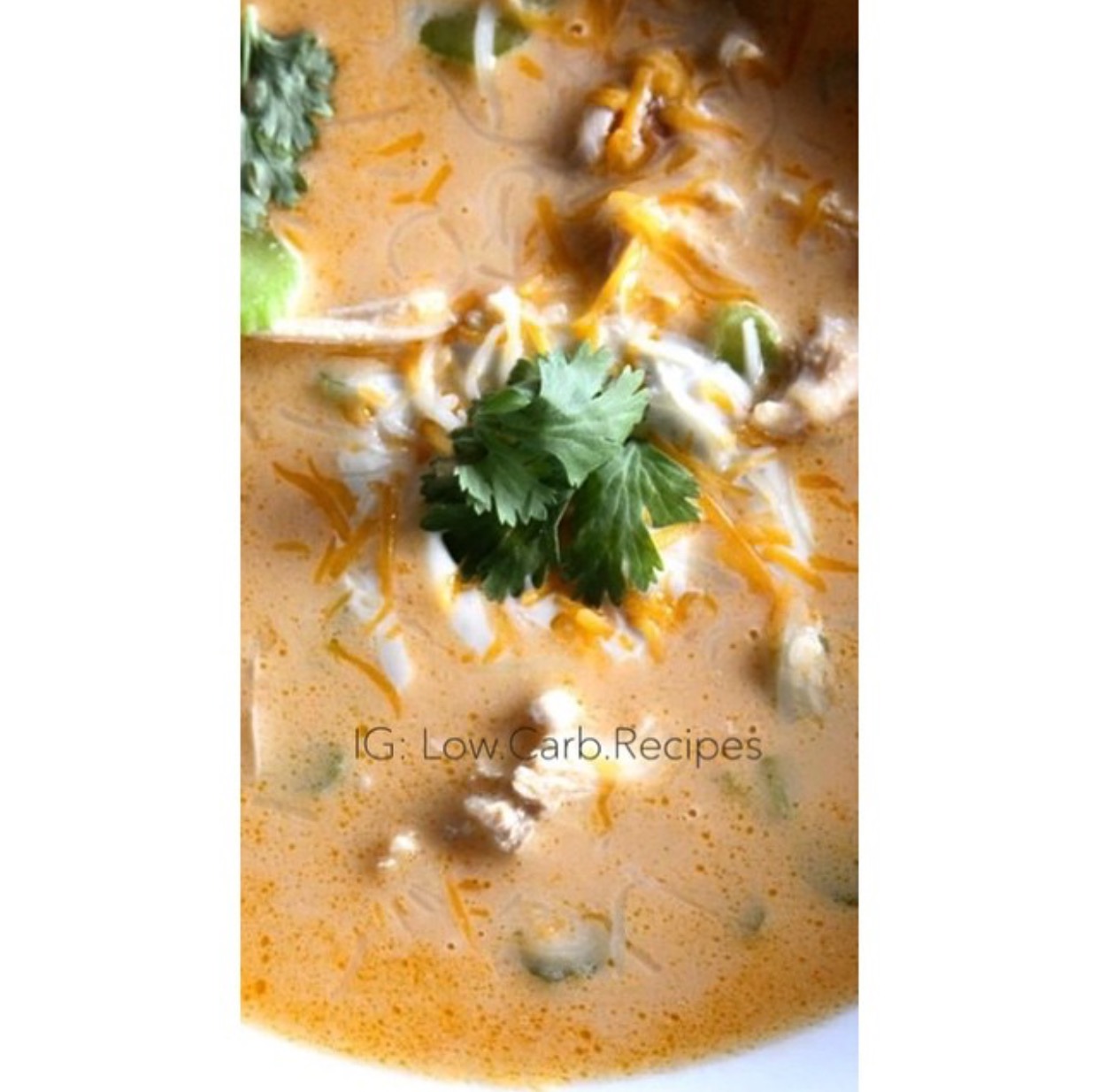 Low Carb Diaries Low Carb Buffalo Chicken Soup