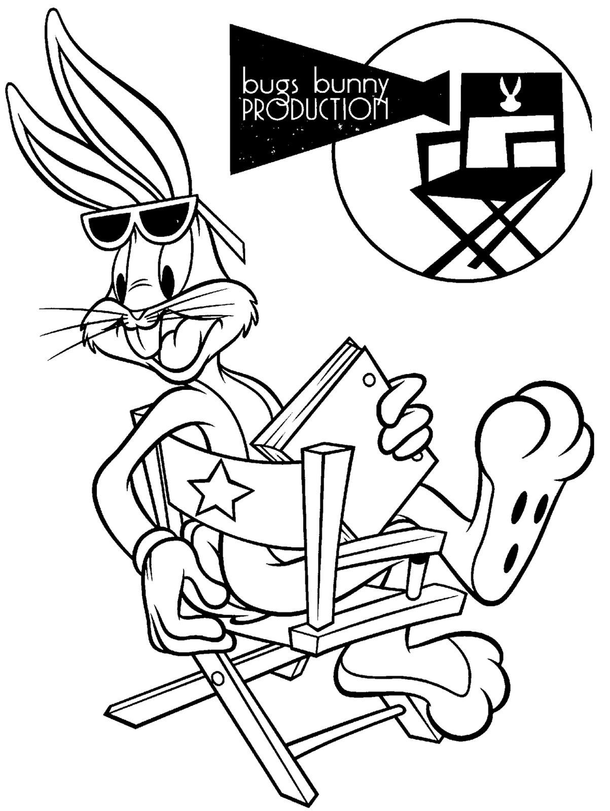 lyontarotden: Bunny a Director Coloring Pages