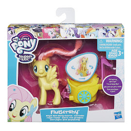 My Little Pony Royal Spin-Along Chariot Fluttershy Brushable Pony