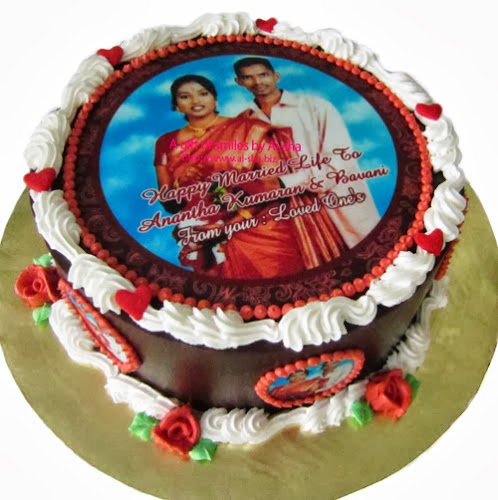 Wedding Cake Edible Image
