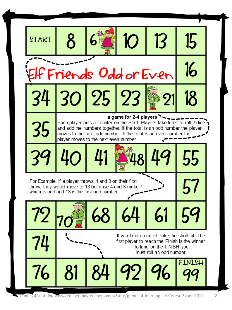 Fun Games 4 Learning: Christmas Math Games