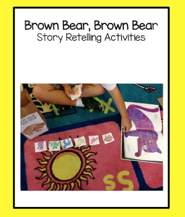 Brown Bear Brown Bear, Bill Martin Jr, kindergarten books