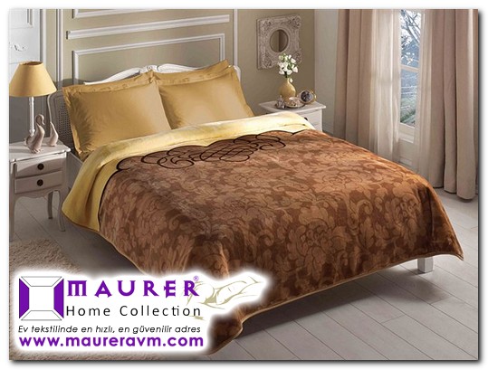 Maurer Nevresim Shop Blog Sitesi Taç Battaniye Arma Kahve
