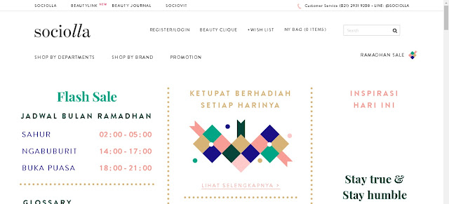 Promo Ramadhan Sociolla Buruan Diborong Kornelia Luciana