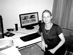Tara Douglas at work on the animation film in Nagaland