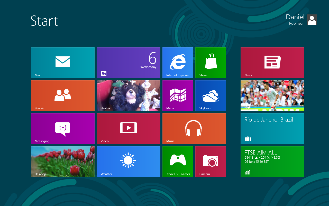 Start menu win 7 cho win 8