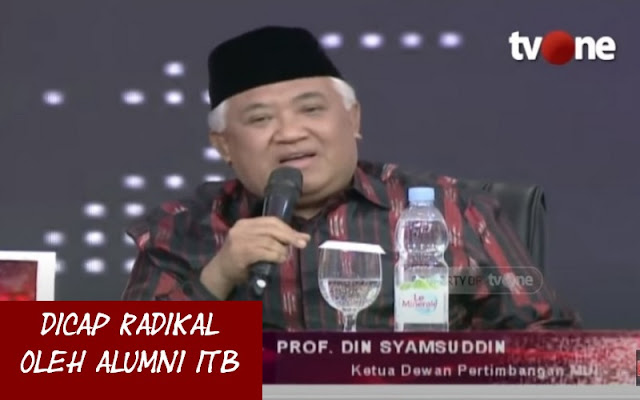 Din Syamsuddin Dicap Radikal Oleh Alumni ITB Dicap Radikal Oleh Alumni ITB, Din Syamsuddin: Saya Hanya Ketawa